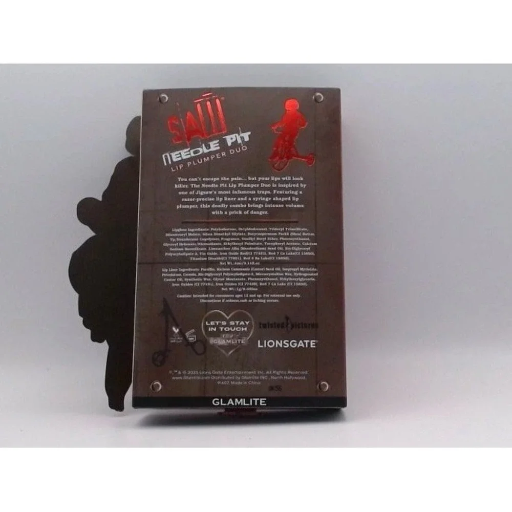 Glamlite - Saw, Needle Pit, Lip Plumper Duo, BRAND NEW IN BOX, LTD EDITION